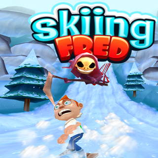 Skiing Fred